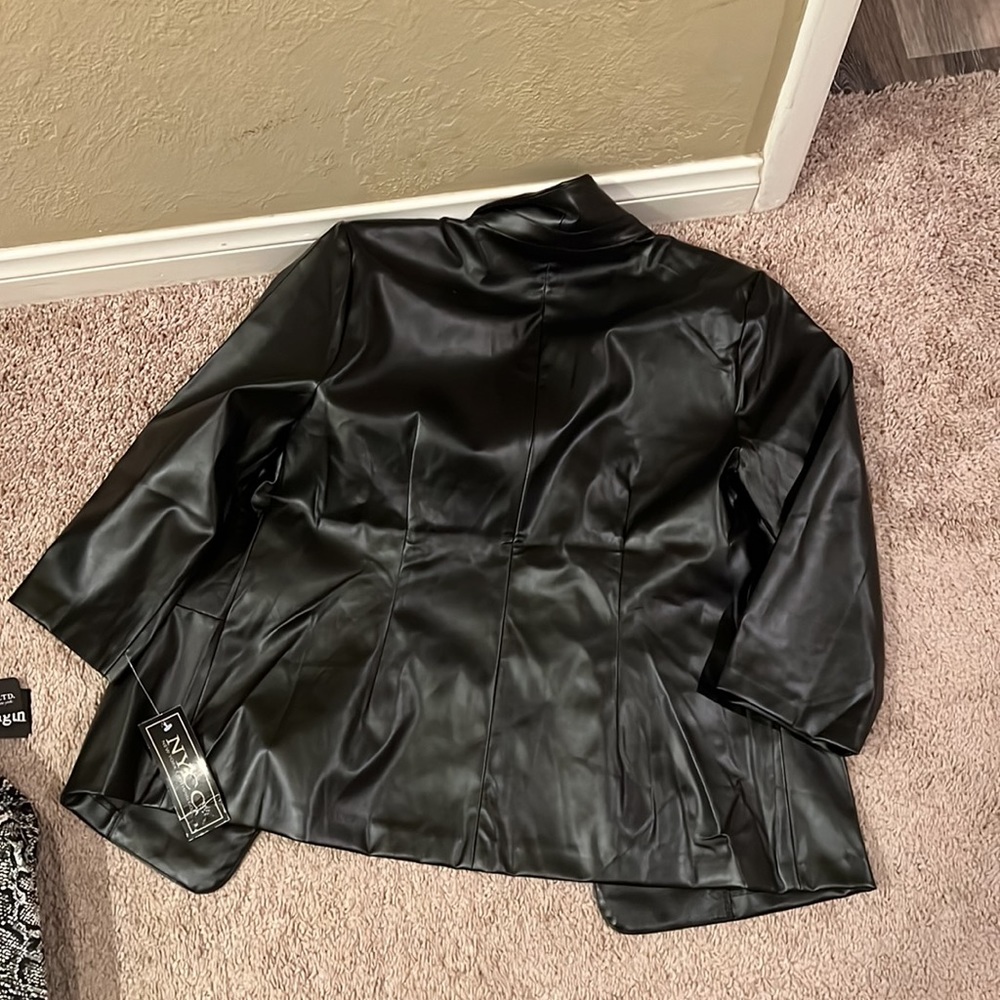Episode 1 Outfit size XL 2 PCs High waist Pants and PU Leather Jacket - Picture 4 of 6